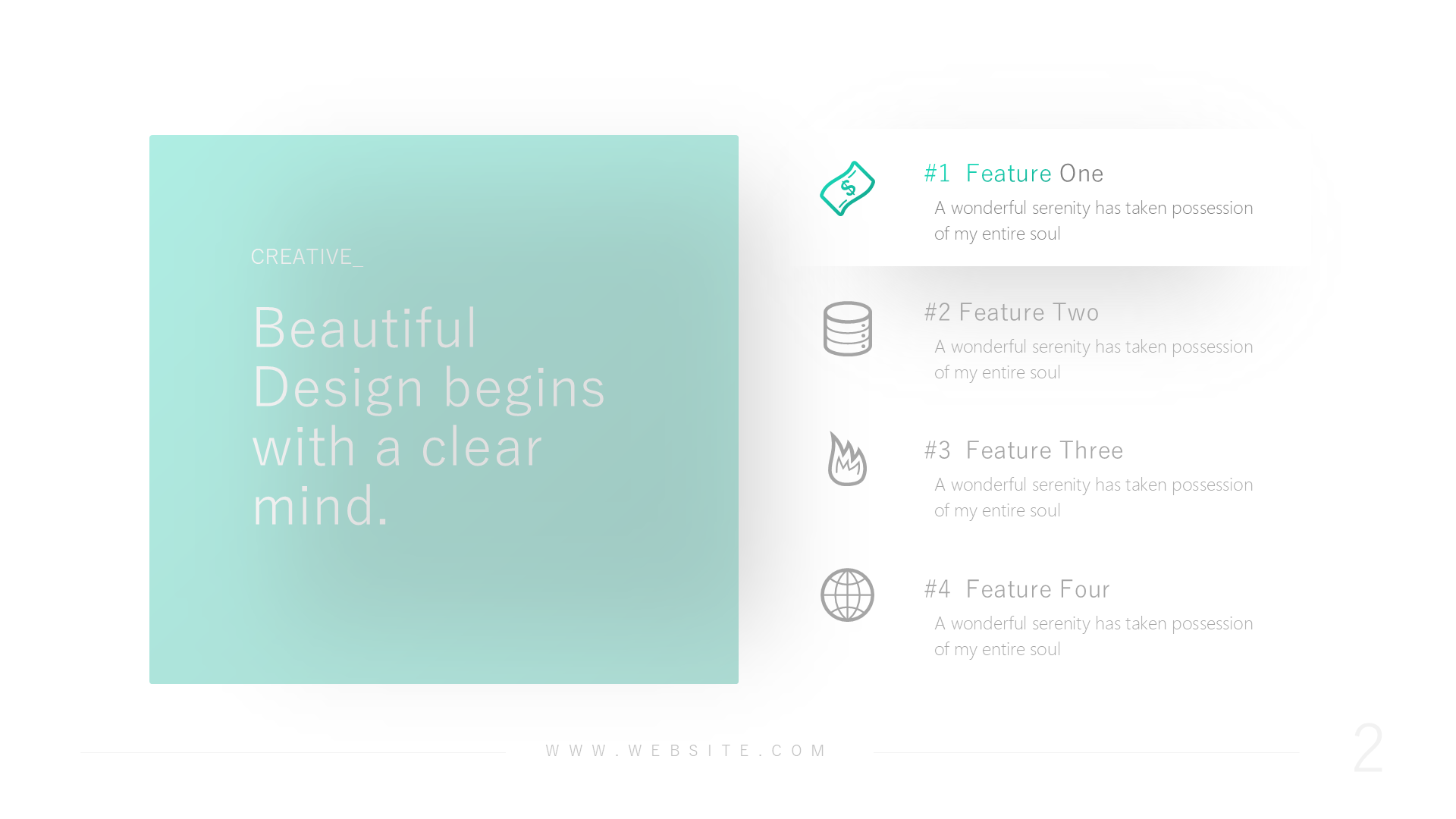 Minimal Light V1 slide 2